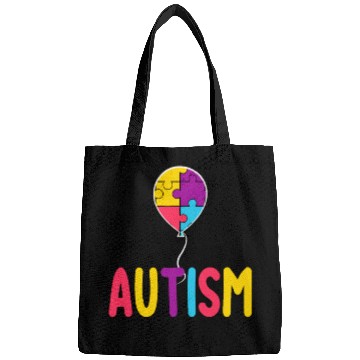 Discover Autism Awareness Balloon - Spread Love and Support Bags