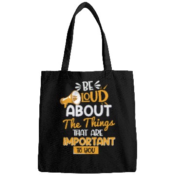 Discover Parlez haut et fort des choses qui son important Bags