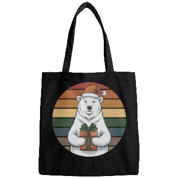 Discover Christmas Polar Bear Bags