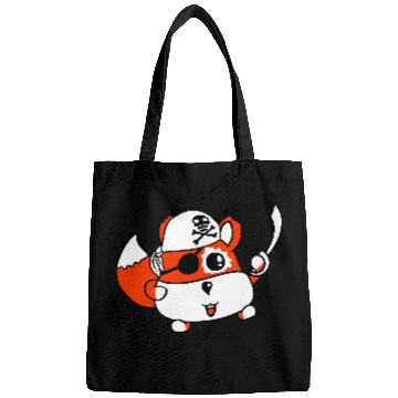 Discover Little Cute Captain Fox Pirate Animal Eye Patch Bags