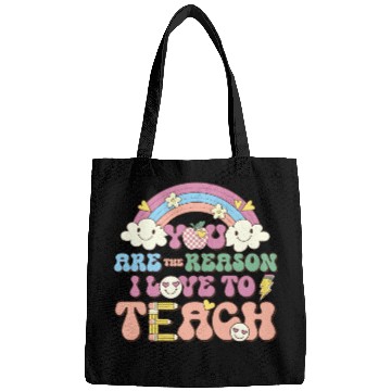Discover You are reason i love to teach Bags
