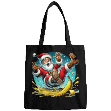 Discover Christmas Chaos: Santa’s Banana Slip Bags