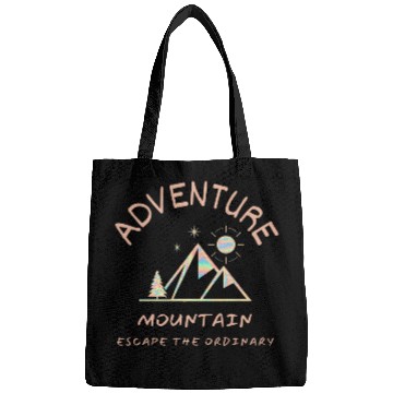Discover Adventure- mountain escape the ordinary Bags