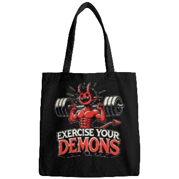 Discover Exercise Your Demons Funny Bags