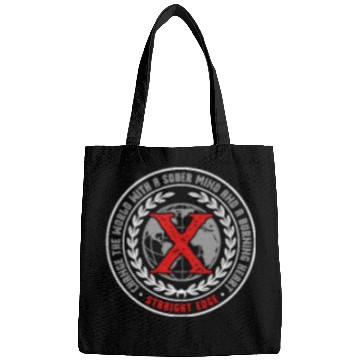 Discover Vegan, Drug Free, Hardcore Punk Straight Edge Bags