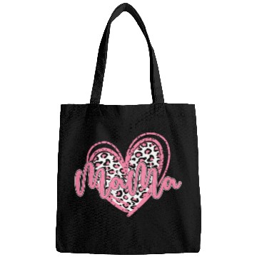 Discover Heart Mama Valentines Pink Leopard Bags