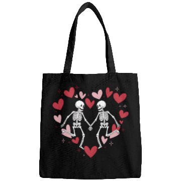 Discover Coquette Valentine Dancing Skeleton Bags