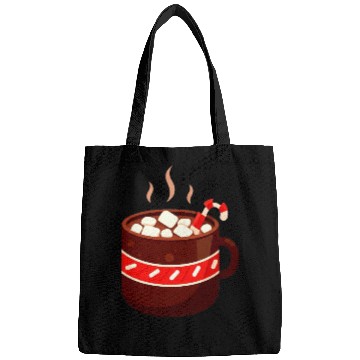 Discover Cozy Hot Chocolate Mug Design Bags