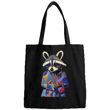 Discover Raccoon businessman Bags