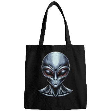 Discover Grey Alien Bags