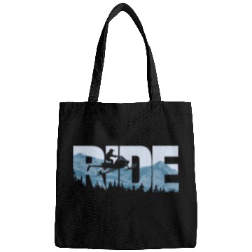 Discover Snowmobile Ride Snow Mountain Snowmobiling Winter Bags