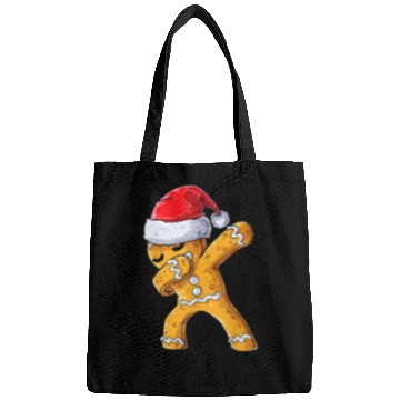 Discover Dabbing Gingerbread Santa Christmas Xmas Cookie Bags