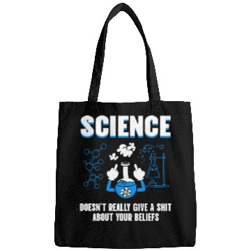 Discover Science humour gstudent, physics, chemistry Bags