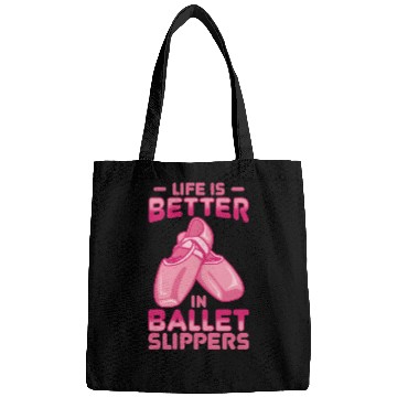 Discover Ballet Dancer Quote Bags