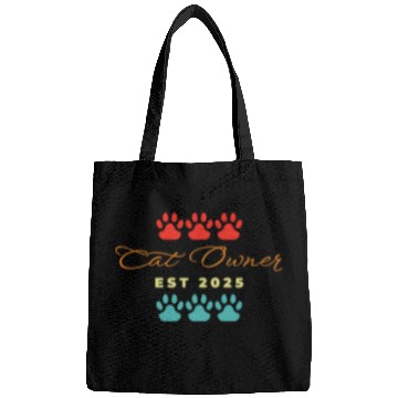 Discover cat owner est 2025 Bags