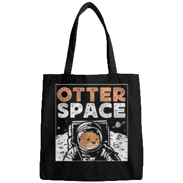 Discover Otter Pun Space Science Astronaut Bags