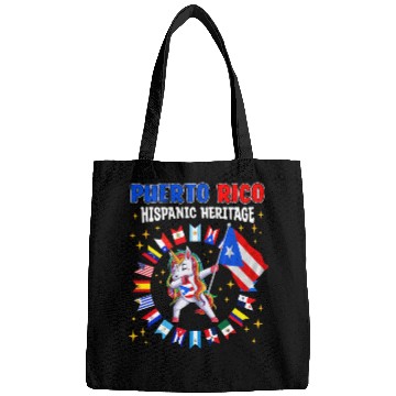 Discover Hispanic Heritage Month Puerto Rico Kids Bags