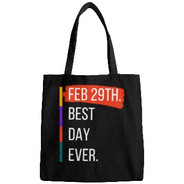 Discover Feb 29th Best Day Ever – Leap Year Celebration Bags
