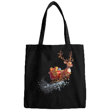 Discover Flying Reindeer Bags