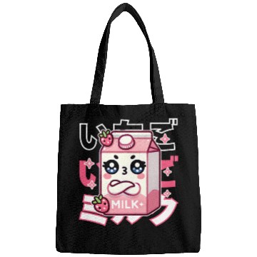 Discover Touchy Strawberry Milk Hug Bags