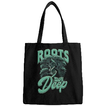Discover Genealogy Genealogist Roots Run Deep Bags