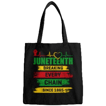 Discover Juneteenth Breaking Every Chain Since 1865 Bags