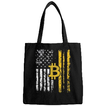 Discover American Bitcoin Blockchain Cryptocurrency BTC Bags