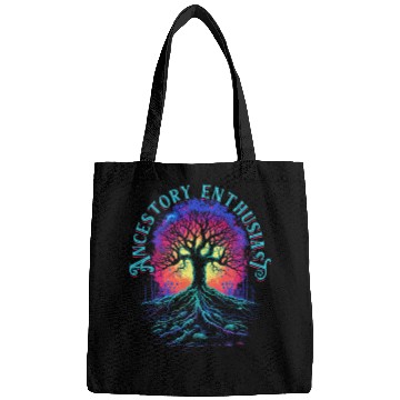 Discover Genealogy Genealogist Ancestory Enthausiast Bags