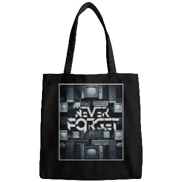 Discover Never Forget Computer Gamer Old School Very Funny Bags