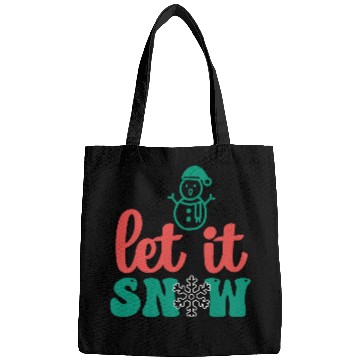 Discover let it snow Bags
