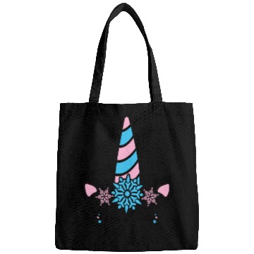 Discover Snowflake Unicorn, Christmas Bags