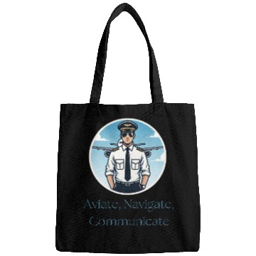 Discover Aviate, Navigate, Communicate - Bags for Pilots