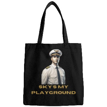 Discover Sky's My Playground - Bags for Pilots