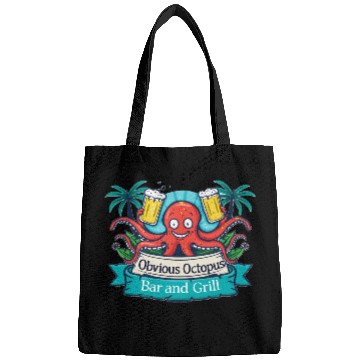 Discover Obvious Octopus Bar and Grill Bags
