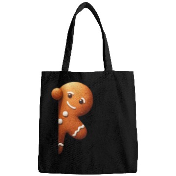 Discover Pun; pot; weed; gingerbread man; baked; stoner; Bags