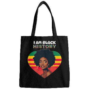 Discover I AM BLACK HISTORY Bags