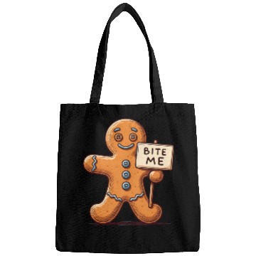 Discover Sassy Gingerbread Man Bags