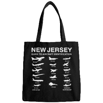 Discover New Jersey Guide to Aircraft Identification Funny Bags
