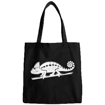 Discover Spotted Chameleon Runs Across A Branch Bags