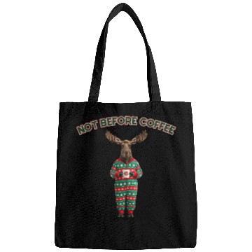 Discover Morning Moose Christmas Bags