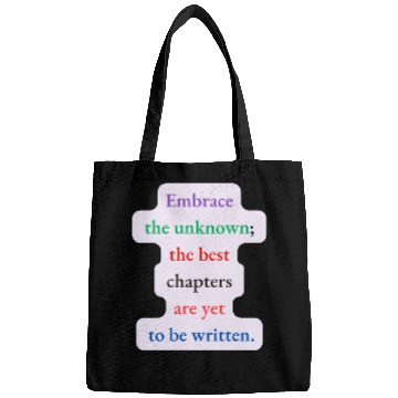 Discover Embrace the Unknown Bags