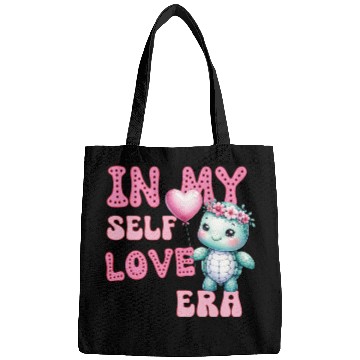 Discover Cute Valentine's day Turtle - In my self love Bags