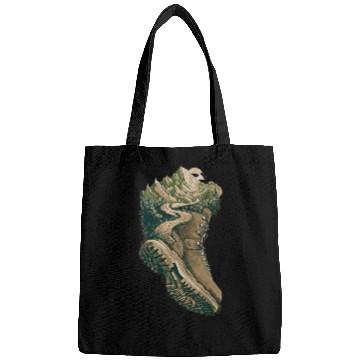 Discover Hiking Boots Vector Design – A Touch of Nature for Bags