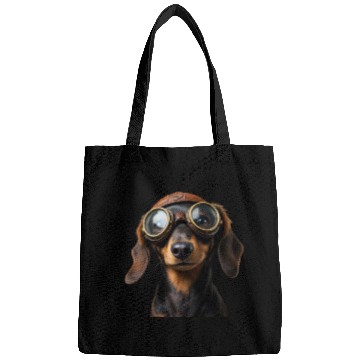 Discover Adventurous Dachshund Aviator Bags