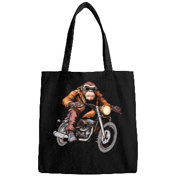 Discover Monkey Motorcyclist / Motorcycle Monkey Bags