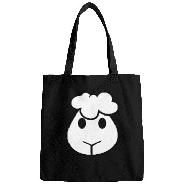 Discover Sheep Face Head Cute Small Baby Lamb Sweet Comic Bags