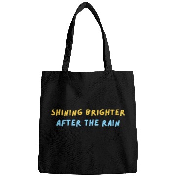 Discover Shining brighter after the rain Chlamydia Survivor Bags