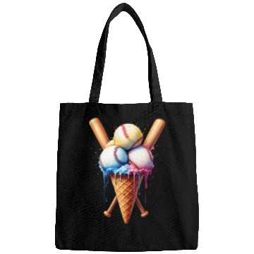 Discover Baseball Ice Cream Bags