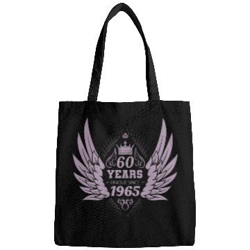 Discover 60 Years Unique Angel Wings Crown Bags