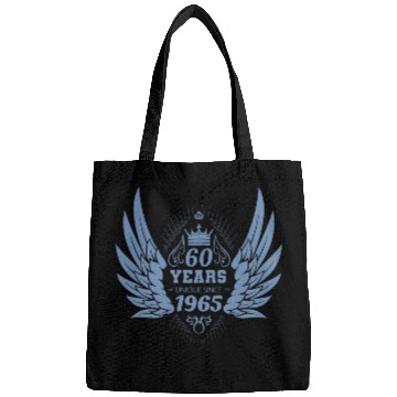 Discover 60 Years Unique Angel Wings Crown Bags